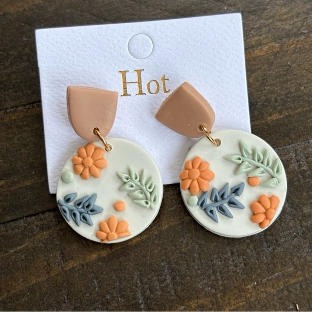 New polymer clay earrings